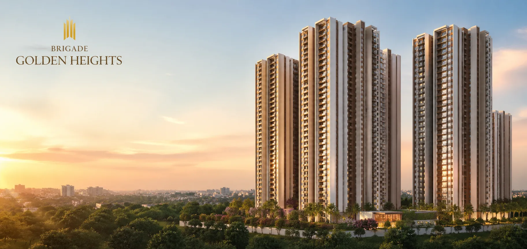 Brigade Golden Heights Tower View