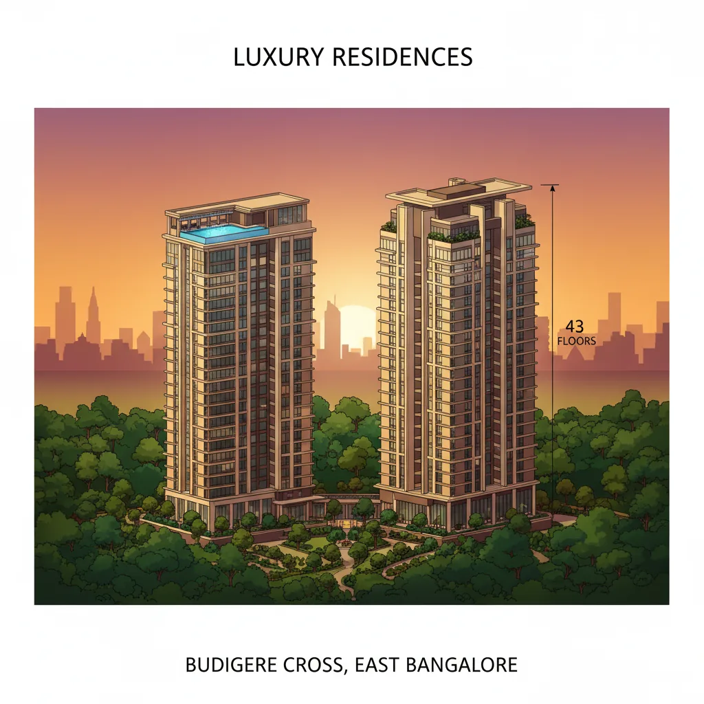 luxury apartment in budigere cross hero