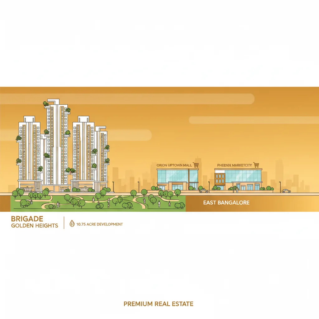Top Shopping Malls Near Brigade Golden Heights hero